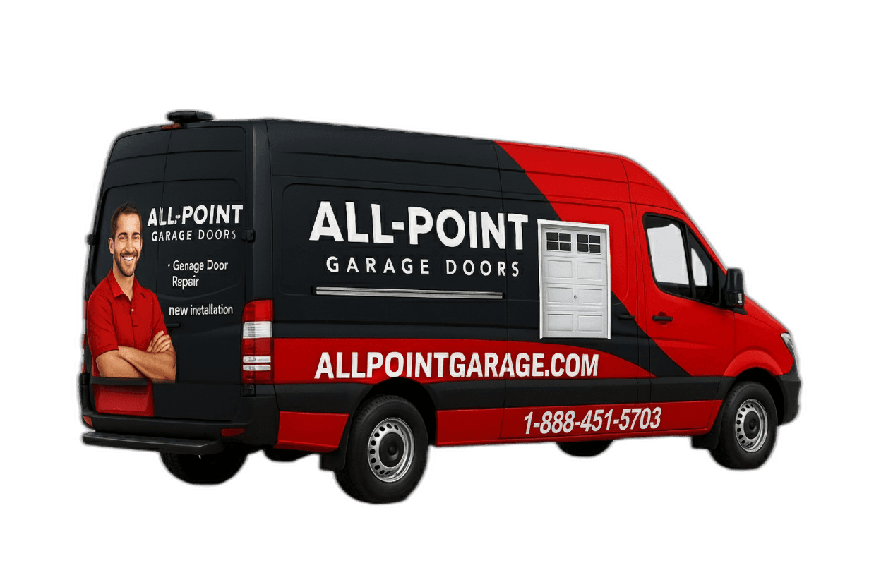 All-Point Garage Doors Service Van - Professional Repair & Installation