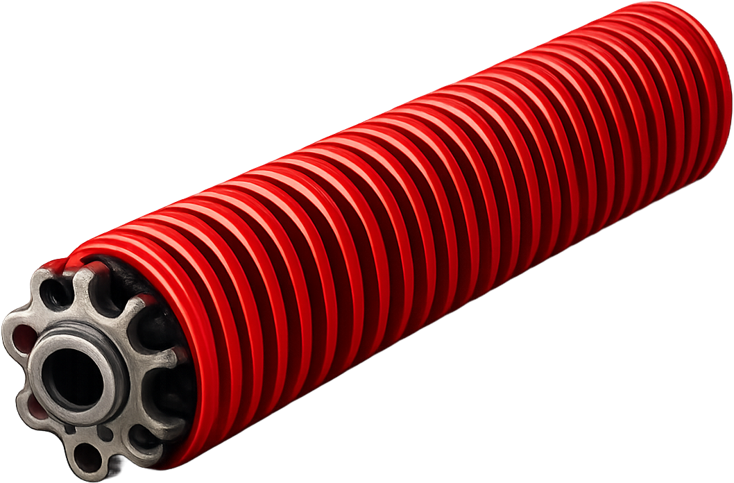 Garage door torsion spring replacement by a certified technician